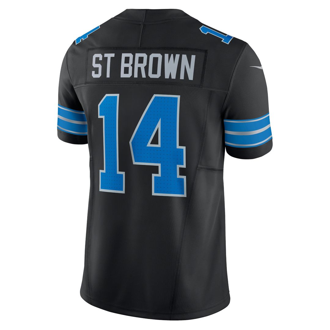 Detroit Lions Amon-Ra St. Brown Blue Vapor F.U.S.E. Limited Jersey