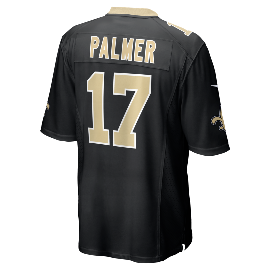 New Orleans Saints Trey Palmer Black Team Game Jersey