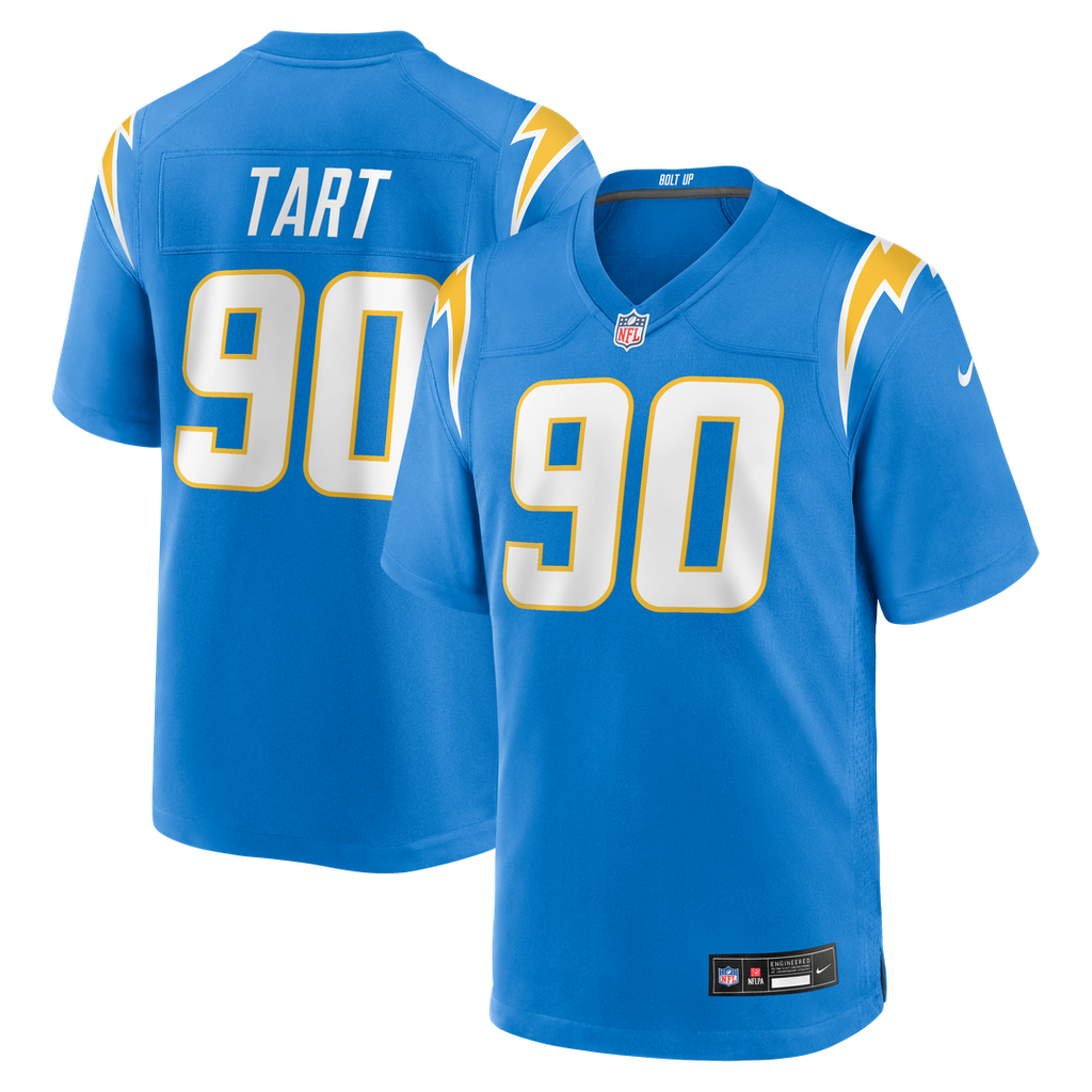 Los Angeles Chargers Teair Tart Powder Blue Team Game Jersey