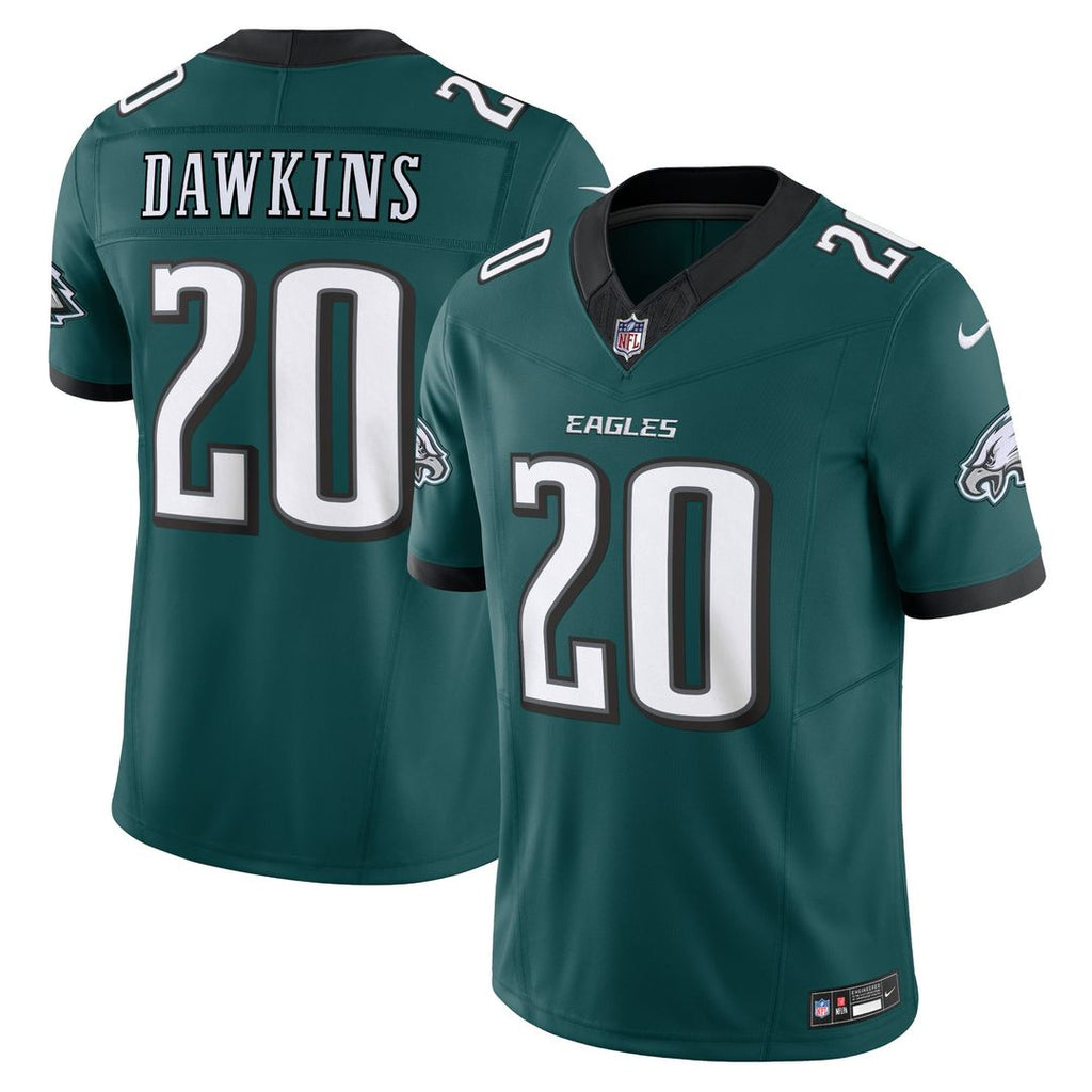 Philadelphia Eagles Brian Dawkins Midnight Green Vapor F.U.S.E. Limited Jersey