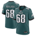Philadelphia Eagles Jordan Mailata Midnight Green Team Game Jersey