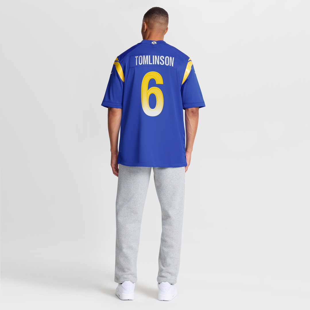 Los Angeles Rams Tre'Vius Hodges-Tomlinson Royal Team Game Jersey