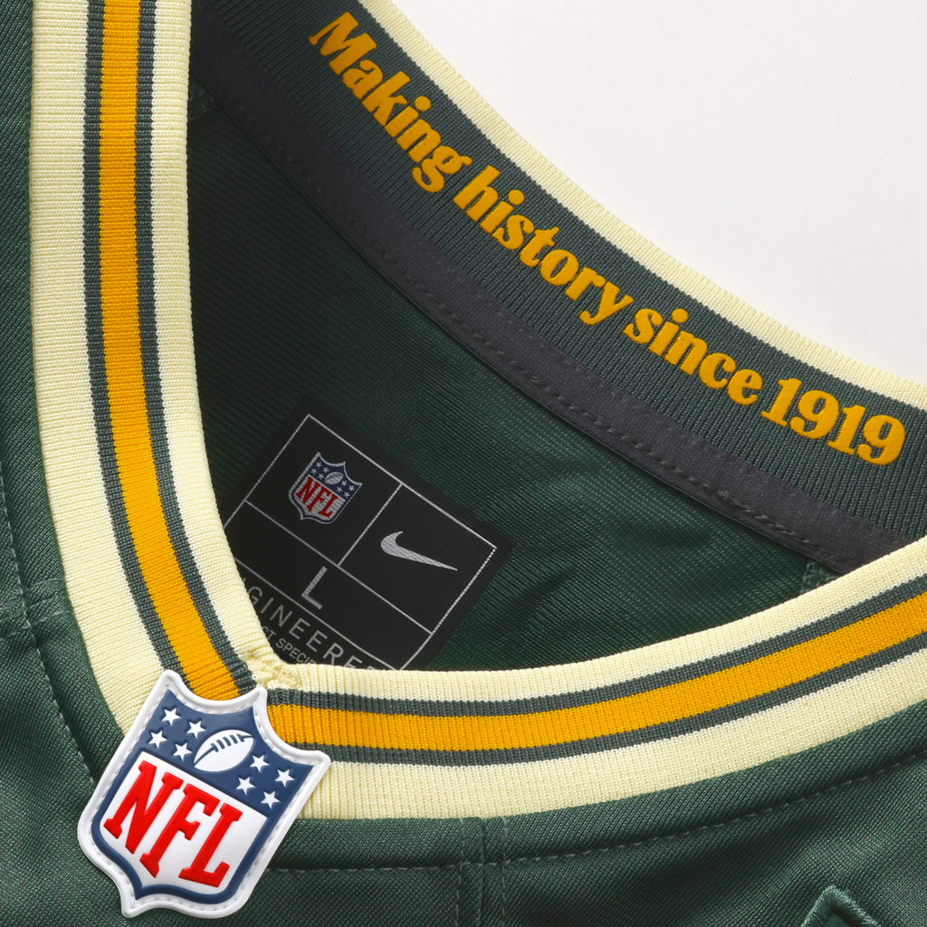 Green Bay Packers Lukas Van Ness Green 2026 Rivalries Collection Game Jersey