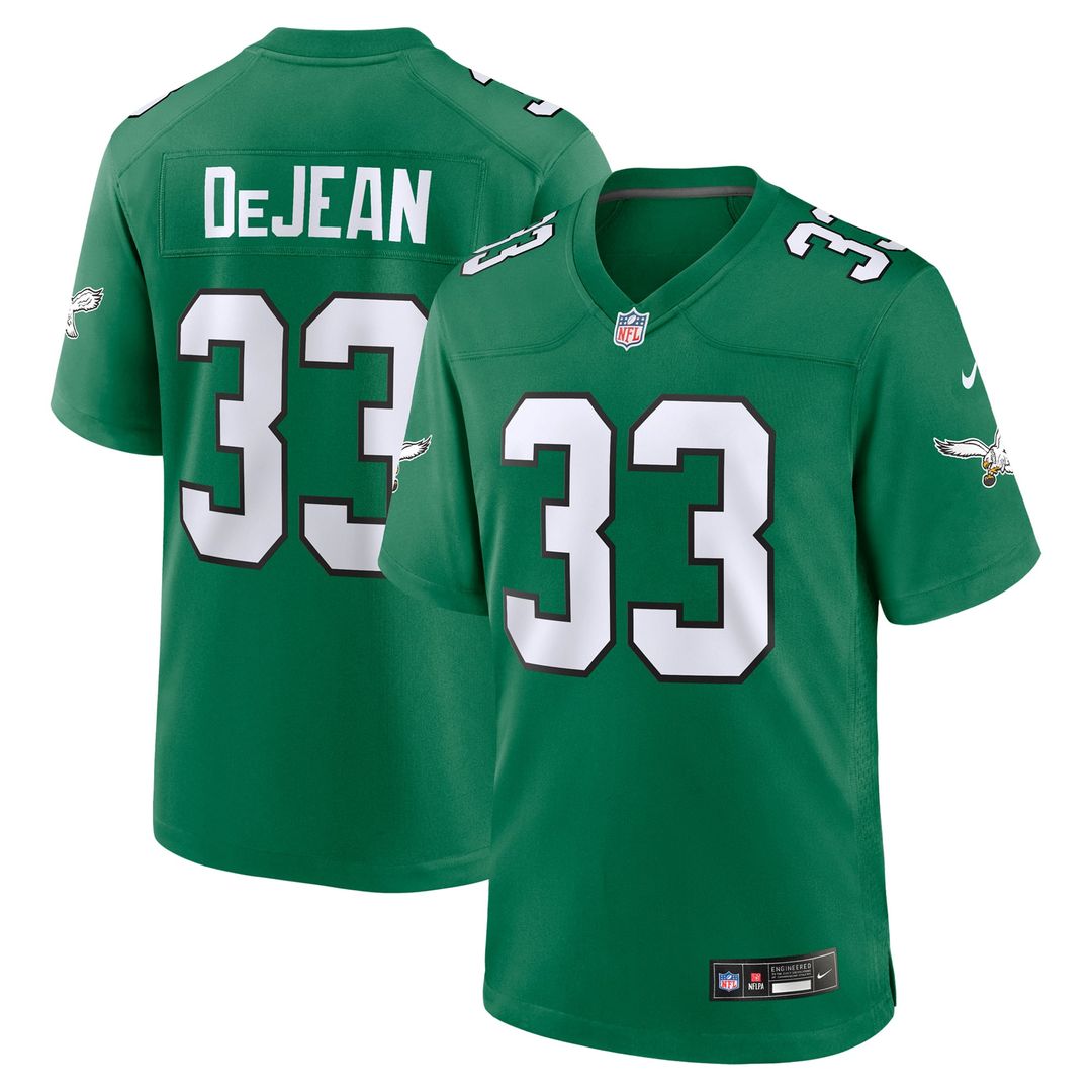 Philadelphia Eagles Cooper DeJean Black Alternate Game Jersey