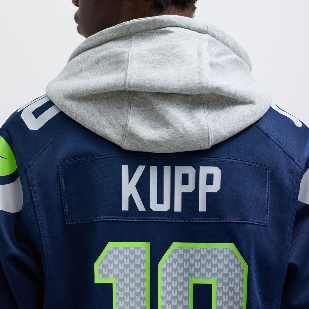 Seattle Seahawks Cooper Kupp College Navy Team Game Jersey