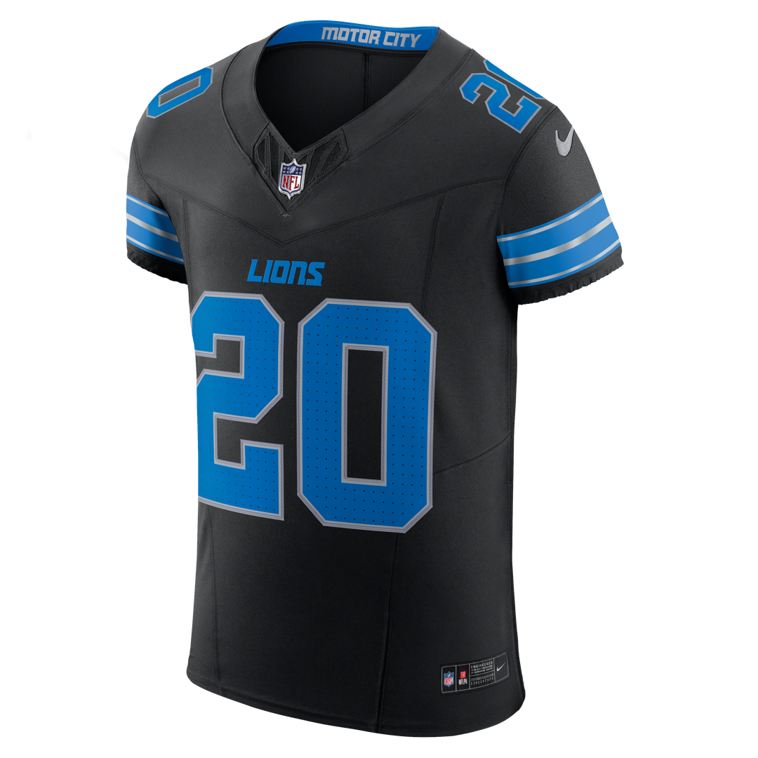 Detroit Lions Barry Sanders Blue Team Vapor F.U.S.E. Elite Jersey