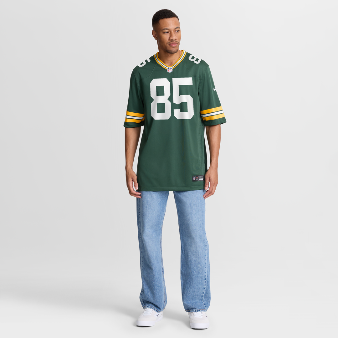 Green Bay Packers Tucker Kraft Navy Alternate Game Jersey