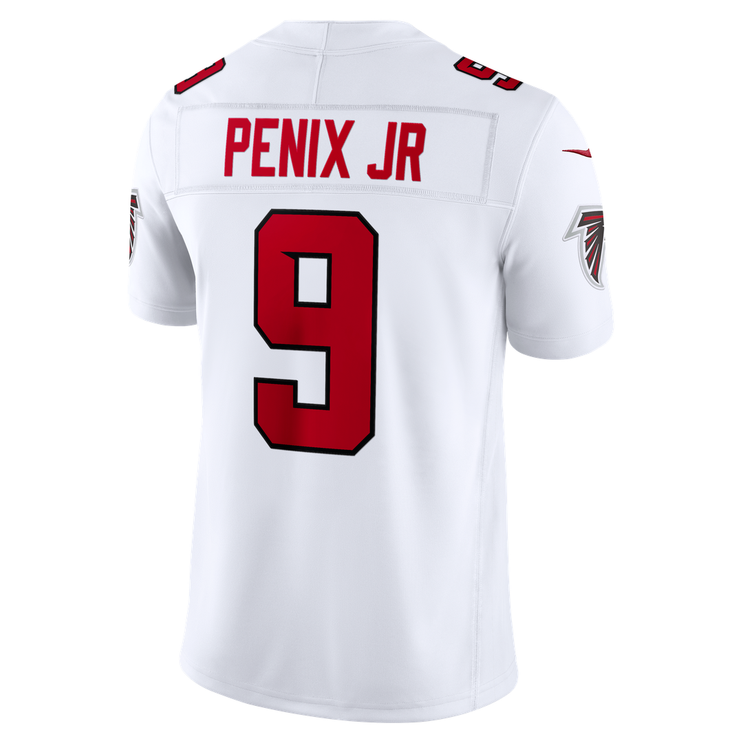 Atlanta Falcons Michael Penix Jr. Red Team Vapor F.U.S.E. Stitched Limited Jersey