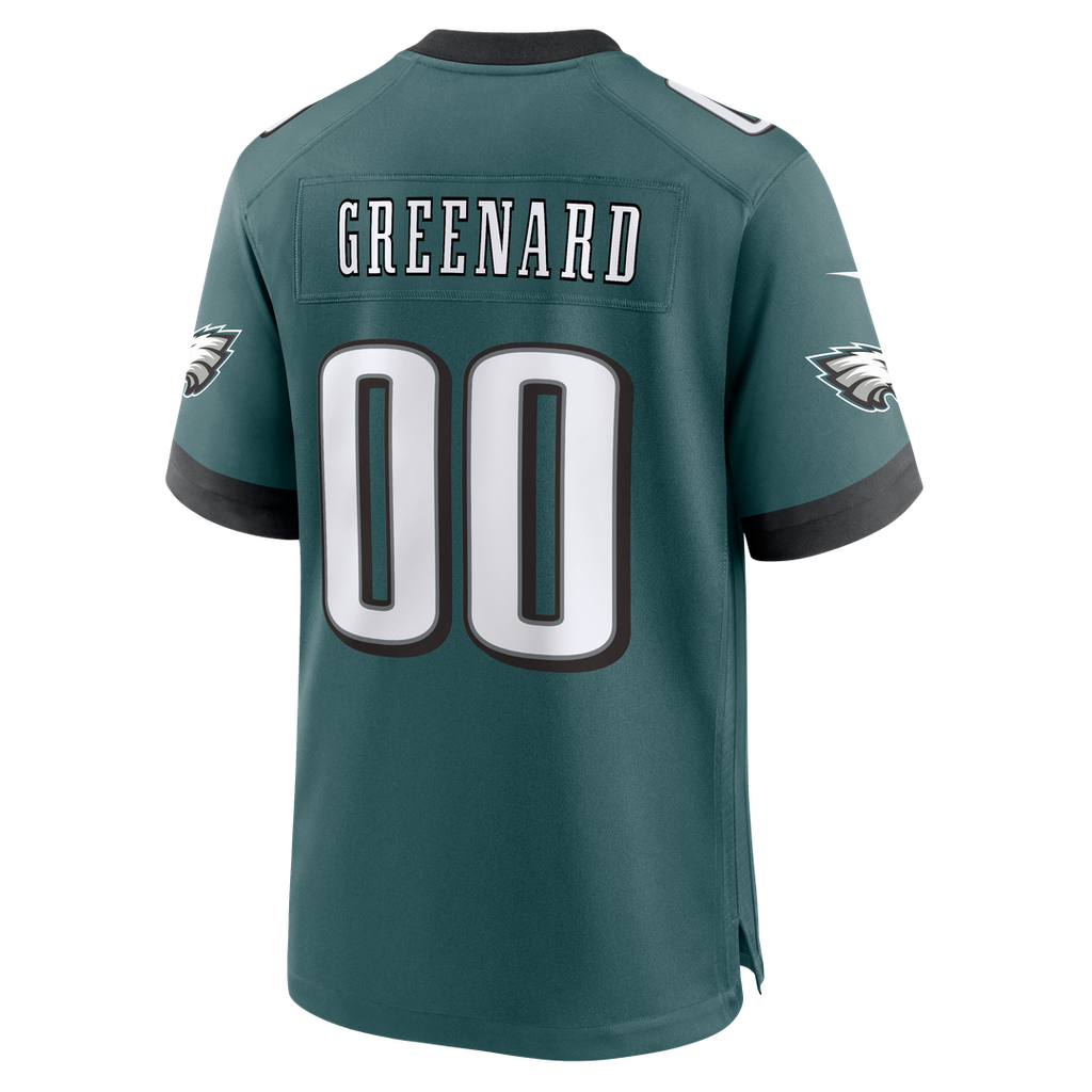 Philadelphia Eagles Jonathan Greenard Midnight Green Game Jersey