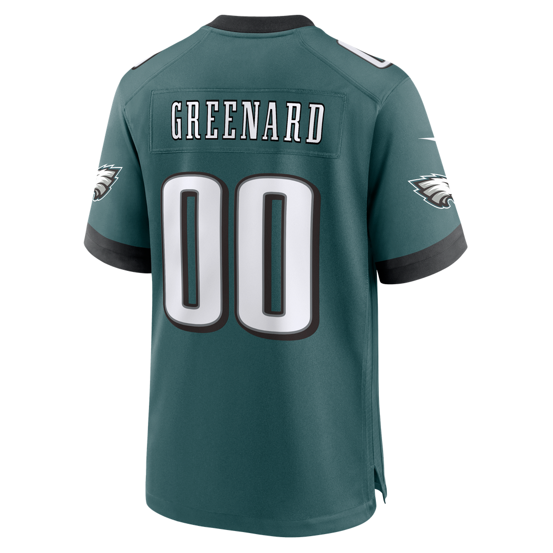 Philadelphia Eagles Jonathan Greenard Midnight Green Game Jersey