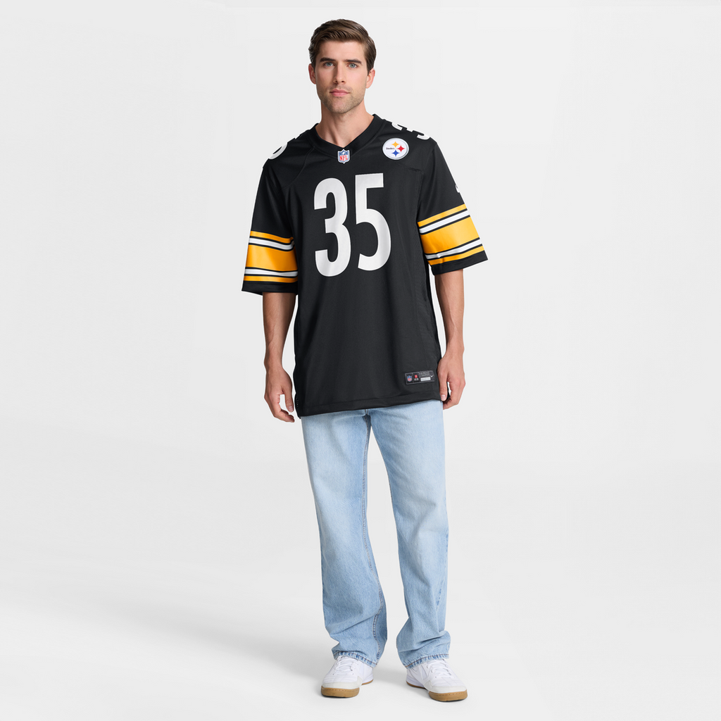 Pittsburgh Steelers Jamel Dean Black Team Game Jersey