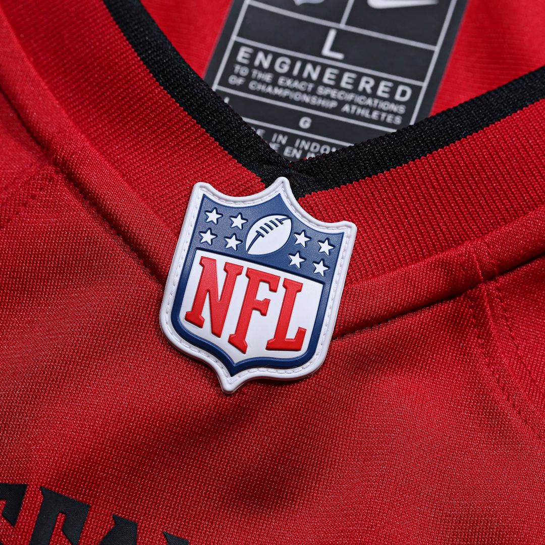 Tampa Bay Buccaneers Ronde Barber Red Retired Player Game Jersey