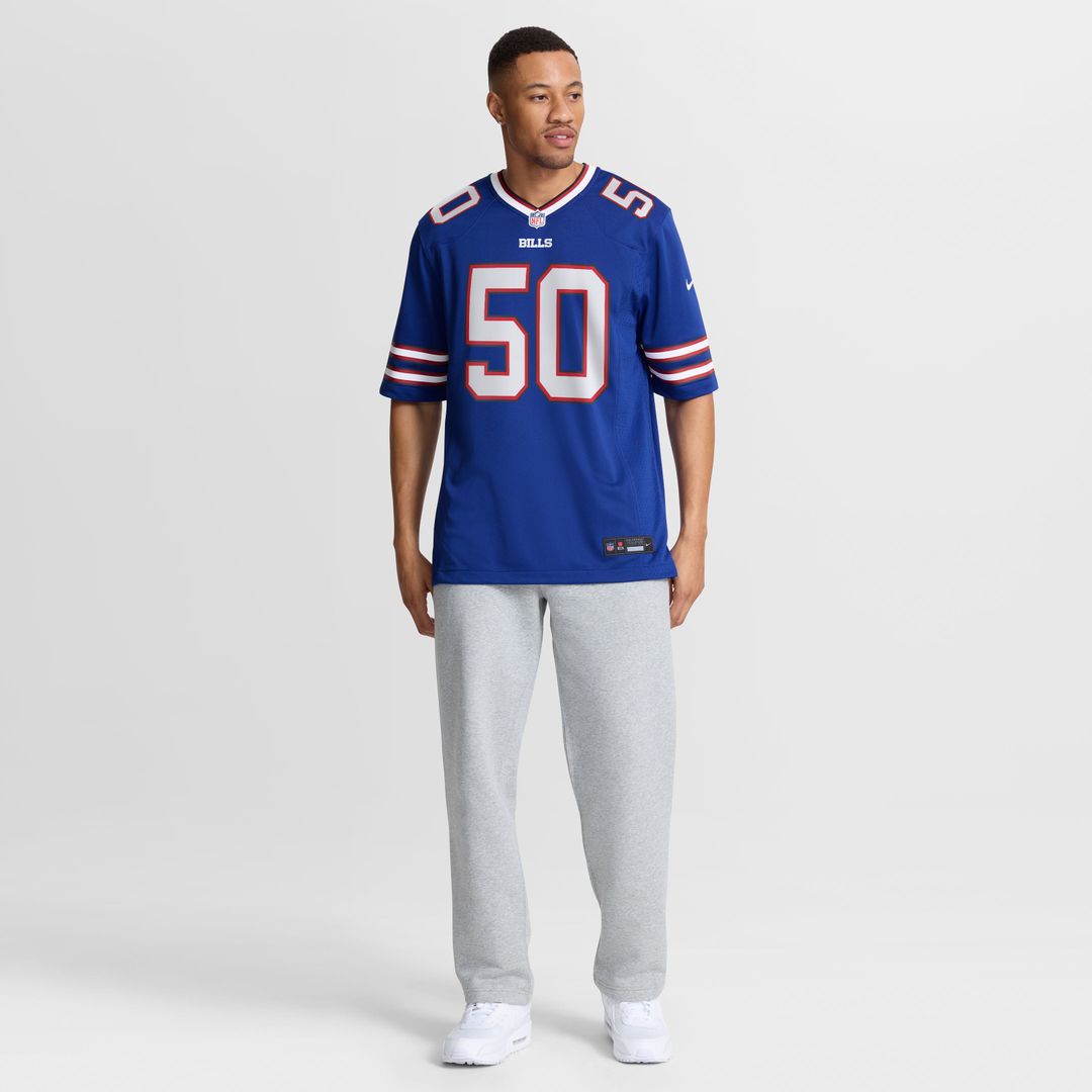 Buffalo Bills Otis Reese Royal Team Game Jersey