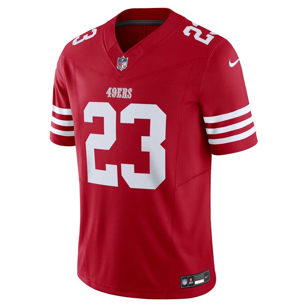 San Francisco 49ers Christian McCaffrey White Vapor F.U.S.E. Limited 2nd Alternate Jersey