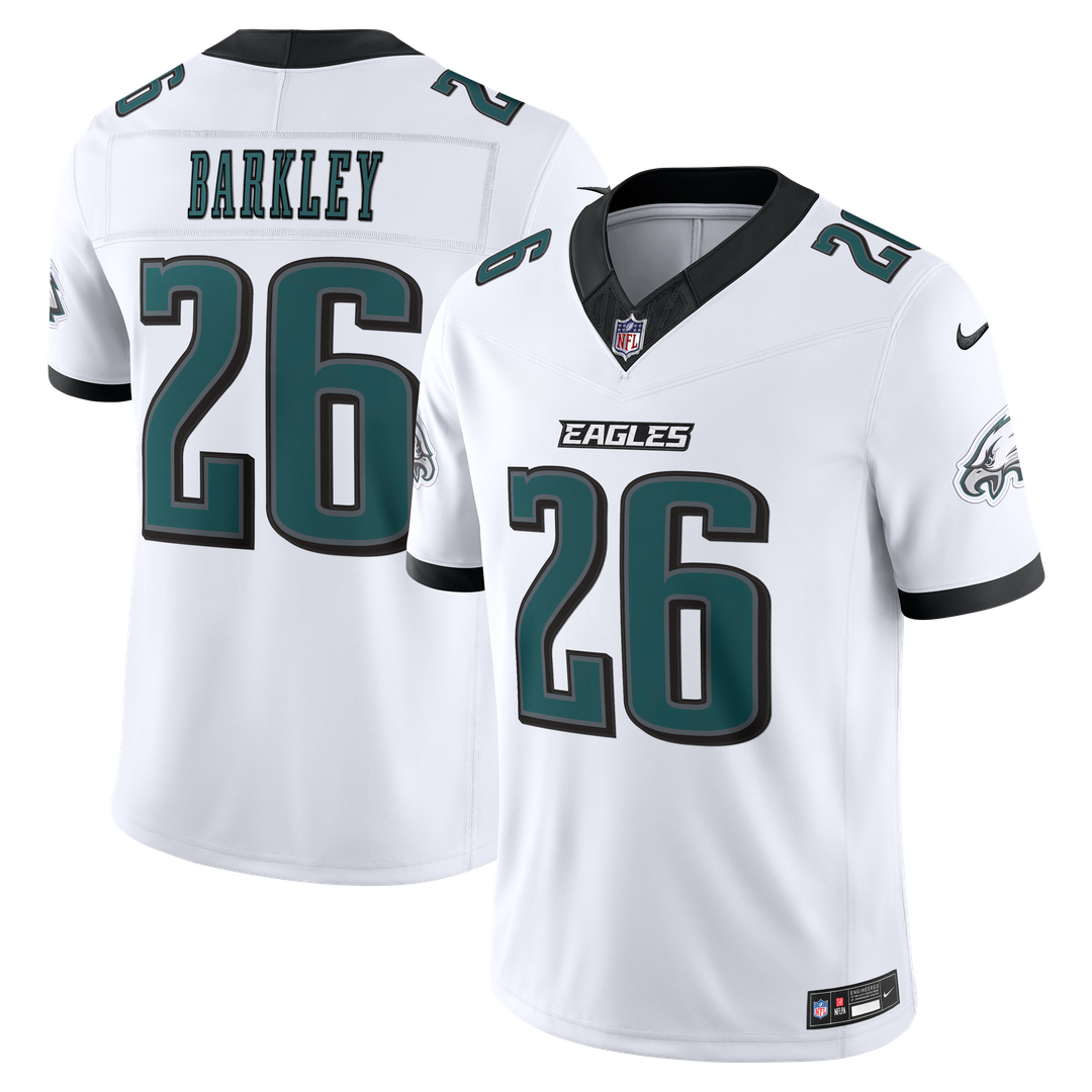 Philadelphia Eagles Saquon Barkley Black Alternate Vapor F.U.S.E. Stitched Limited Jersey