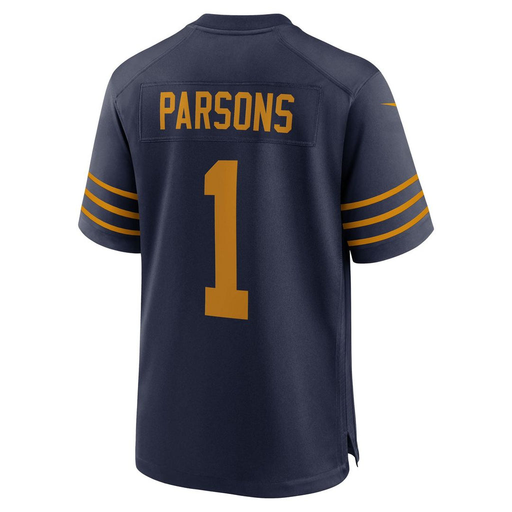 Green Bay Packers Micah Parsons White Game Player Jersey