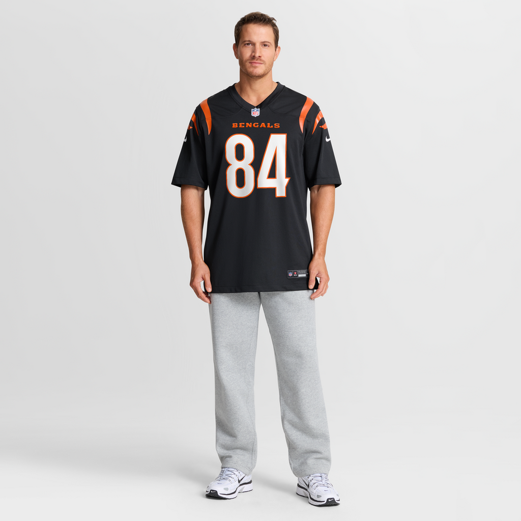 Cincinnati Bengals T. J. Houshmandzadeh Black Team Retired Player Game Jersey