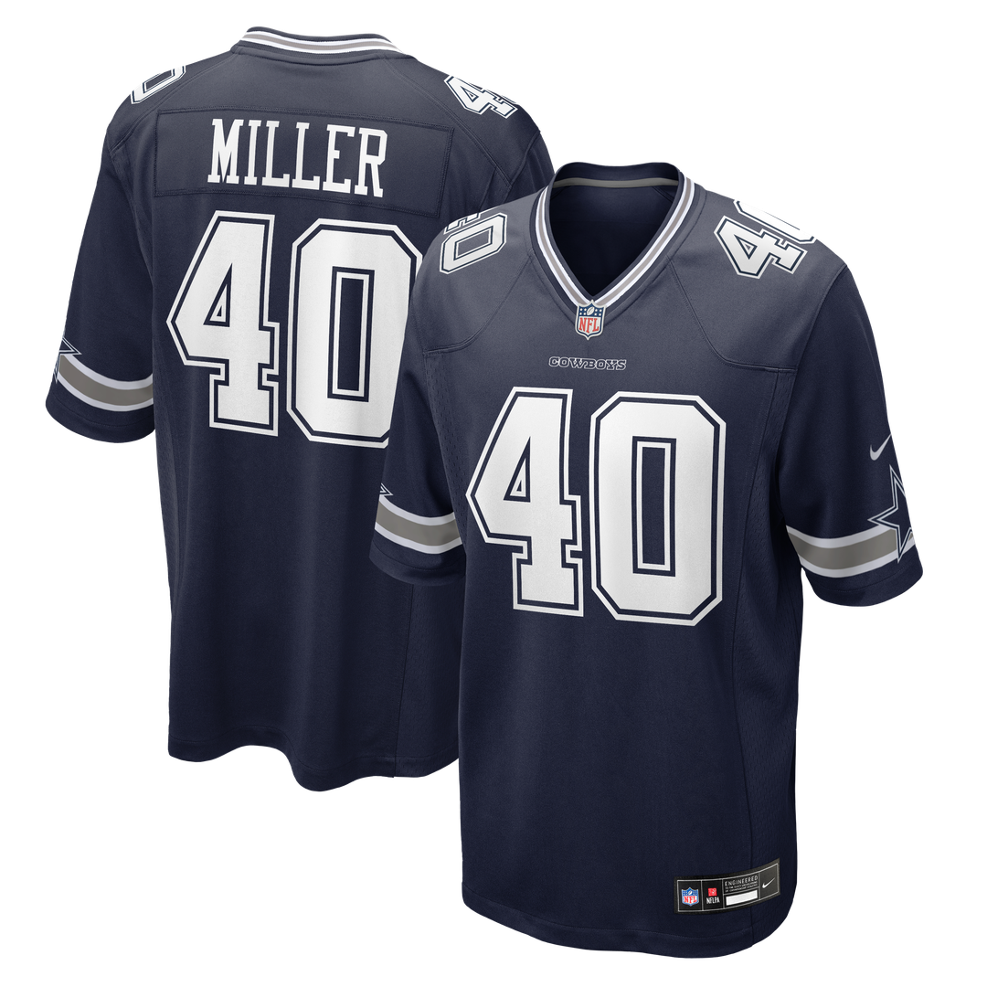 Dallas Cowboys Von Miller White Game Jersey