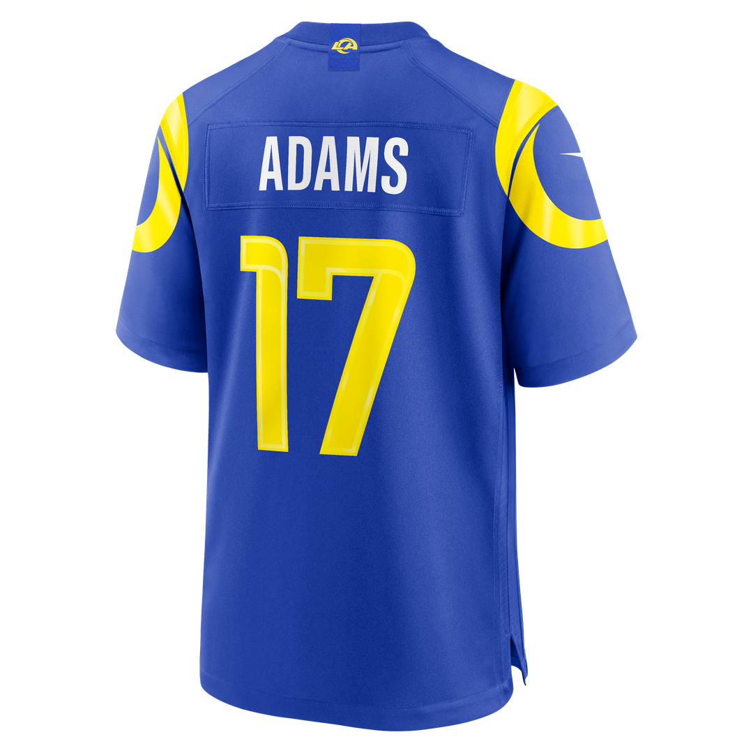 Los Angeles Rams Davante Adams Royal Team Game Player Jersey