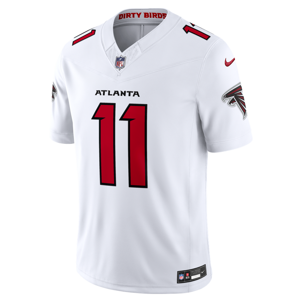 Atlanta Falcons Jalon Walker Red Team Vapor F.U.S.E. Stitched Limited Jersey