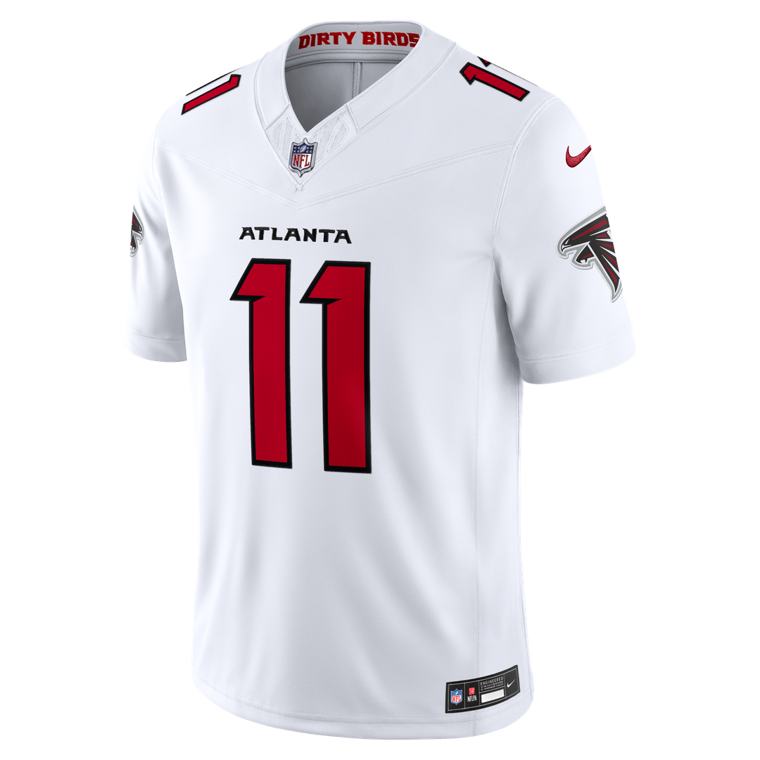 Atlanta Falcons Jalon Walker Red Team Vapor F.U.S.E. Stitched Limited Jersey