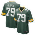 Green Bay Packers Travis Glover Green Game Jersey