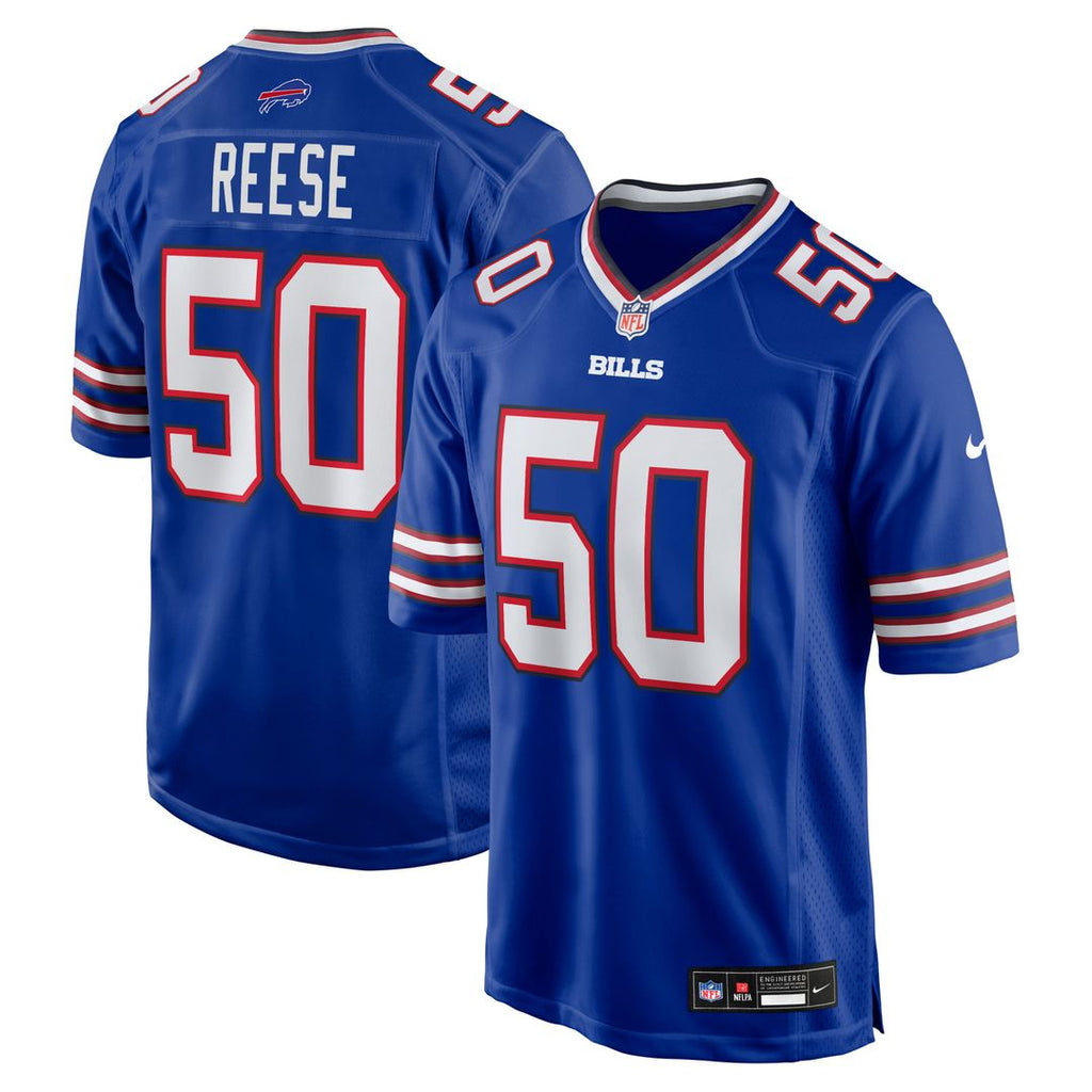 Buffalo Bills Otis Reese Royal Team Game Jersey