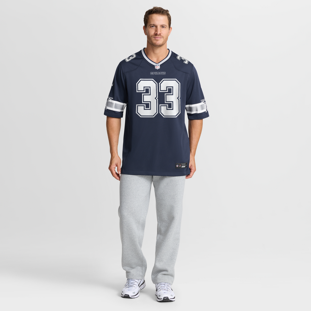Dallas Cowboys Javonte Williams Navy Team Game Jersey