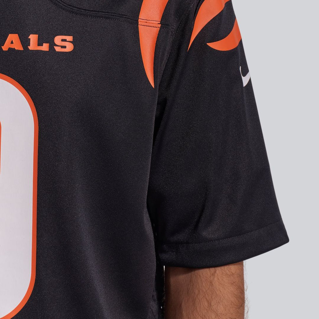Cincinnati Bengals Joe Burrow Orange Alternate Game Jersey