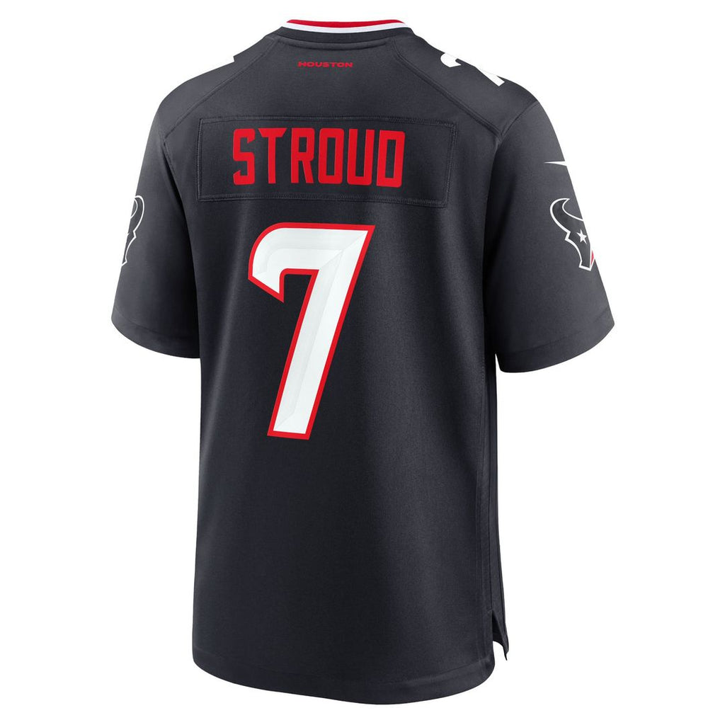 Houston Texans C.J. Stroud Navy Game Jersey
