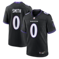 Baltimore Ravens Roquan Smith Black Alternate Game Jersey