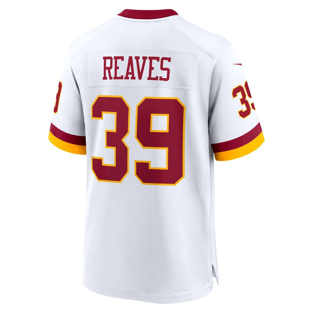 Washington Commanders Jeremy Reaves Burgundy Game Jersey