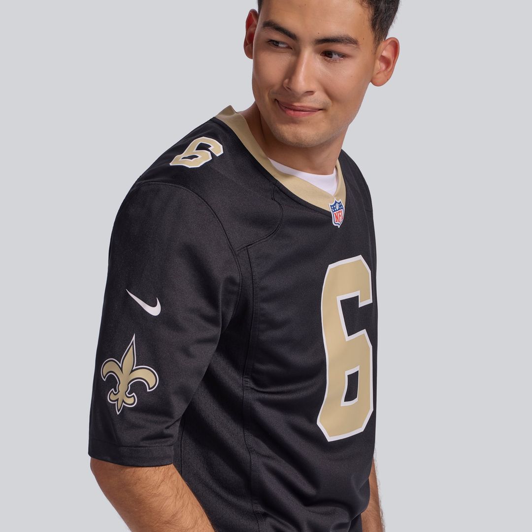 New Orleans Saints Tyler Shough White Game Player Jersey