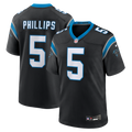 Carolina Panthers Jaelan Phillips Black Game Jersey