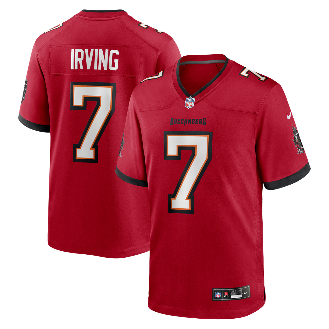 Tampa Bay Buccaneers Bucky Irving Pewter Alternate Game Jersey