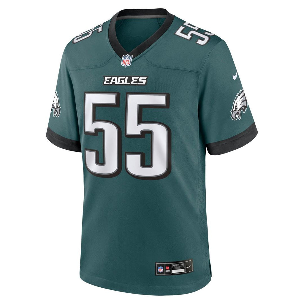 Philadelphia Eagles Brandon Graham Midnight Green Team Game Jersey