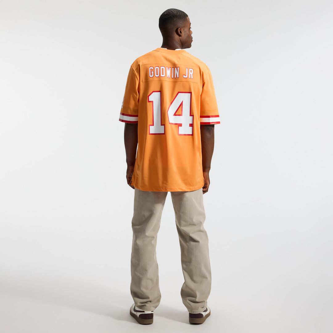 Tampa Bay Buccaneers Chris Godwin Jr. Orange Alternate Game Player Jersey