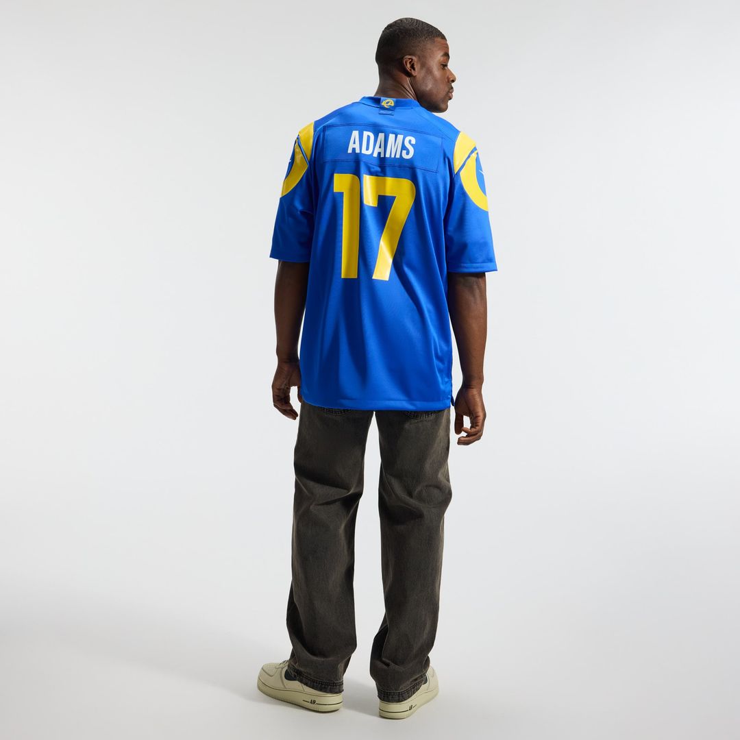 Los Angeles Rams Davante Adams Royal Team Game Player Jersey