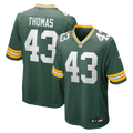 Green Bay Packers Kiondre Thomas Green Game Player Jersey
