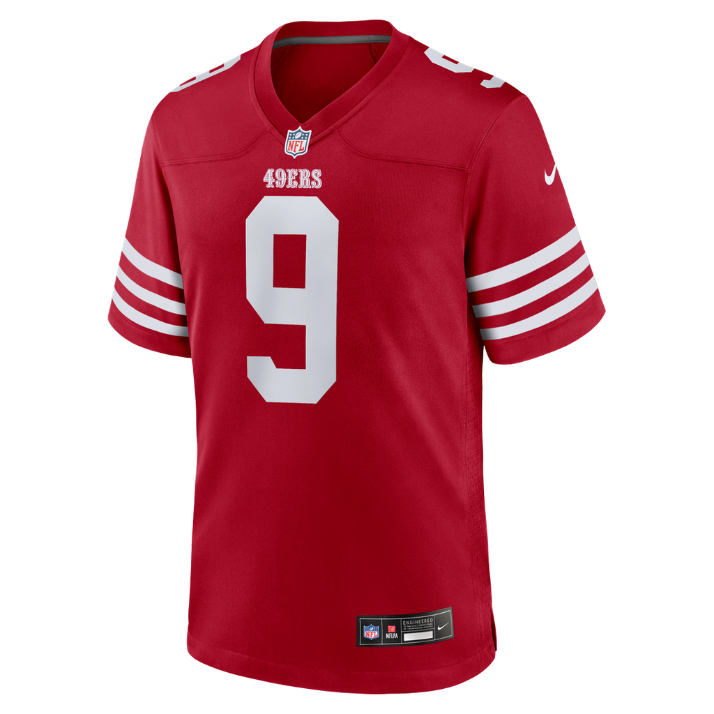 San Francisco 49ers Skyy Moore Scarlet Team Game Jersey