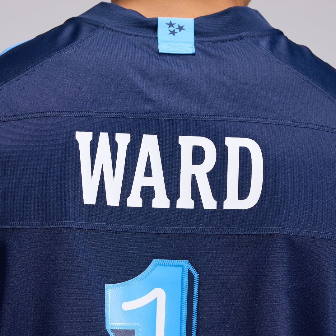 Tennessee Titans Cameron Ward Navy 2026 Rivalries Collection Game Jersey