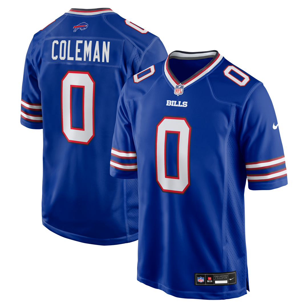 Buffalo Bills Keon Coleman Gray Nickel City Game Jersey