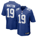 New York Giants Jameis Winston Royal Team Game Jersey