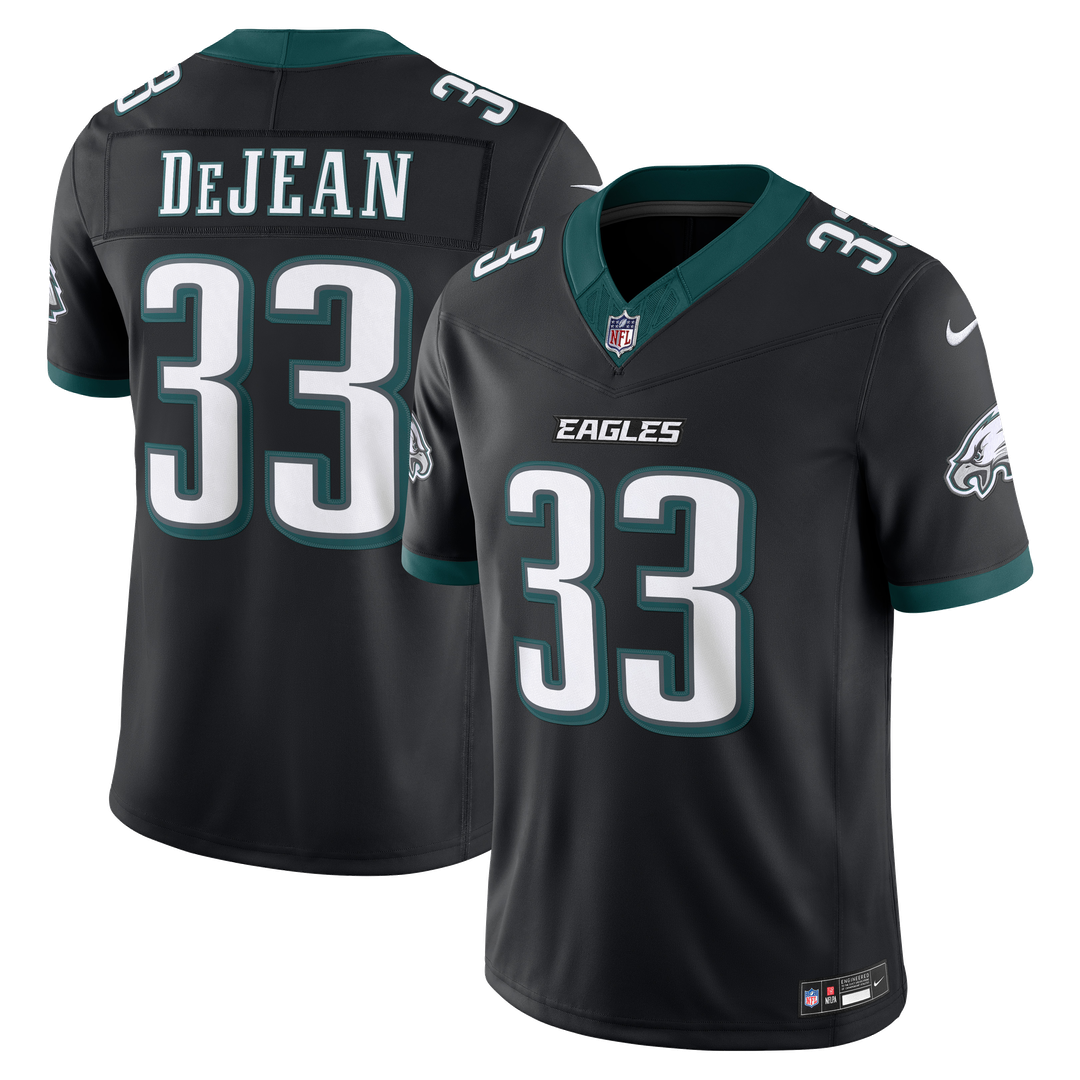 Philadelphia Eagles Cooper DeJean White Vapor F.U.S.E. Stitched Limited Jersey