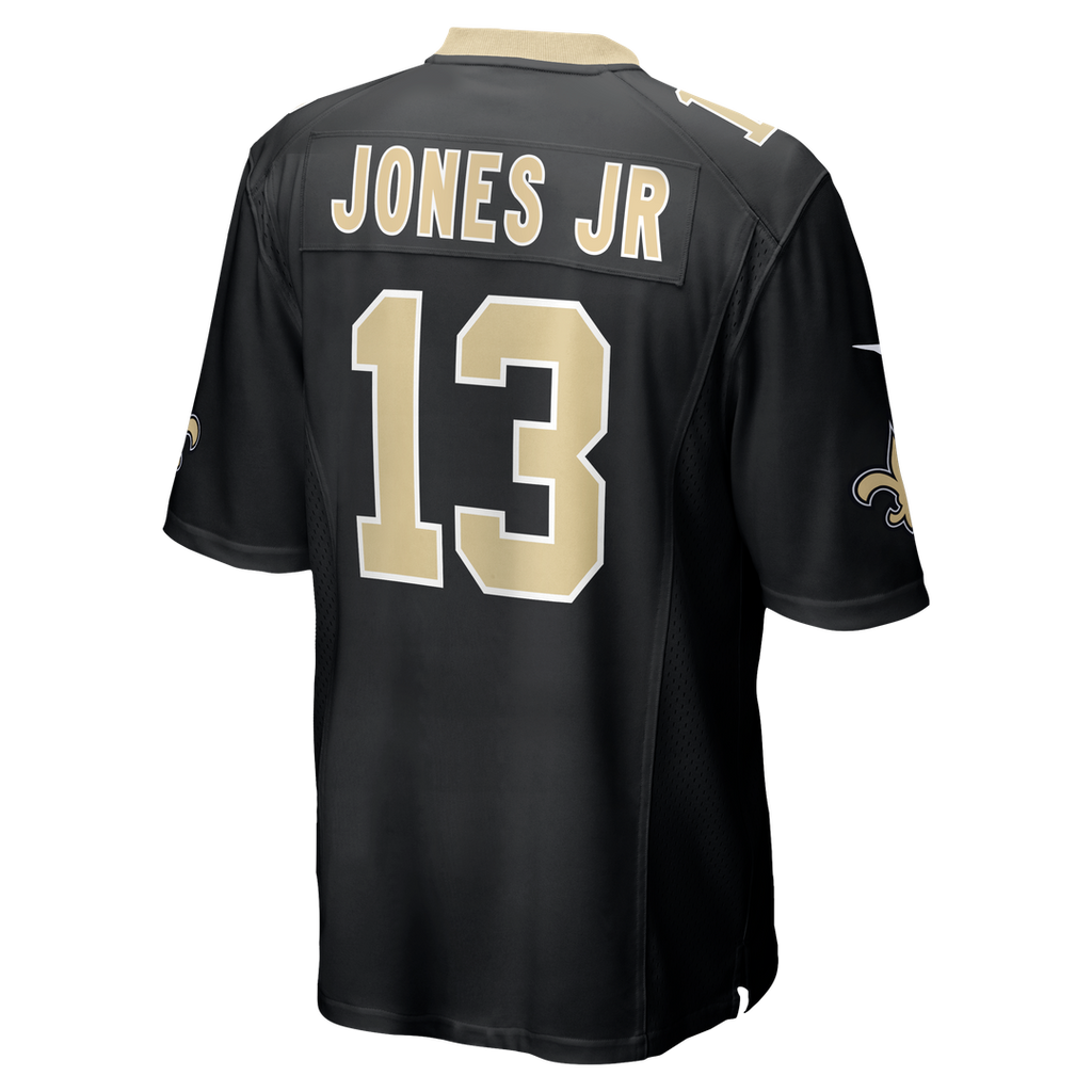 New Orleans Saints Velus Jones Jr. Black Team Game Jersey