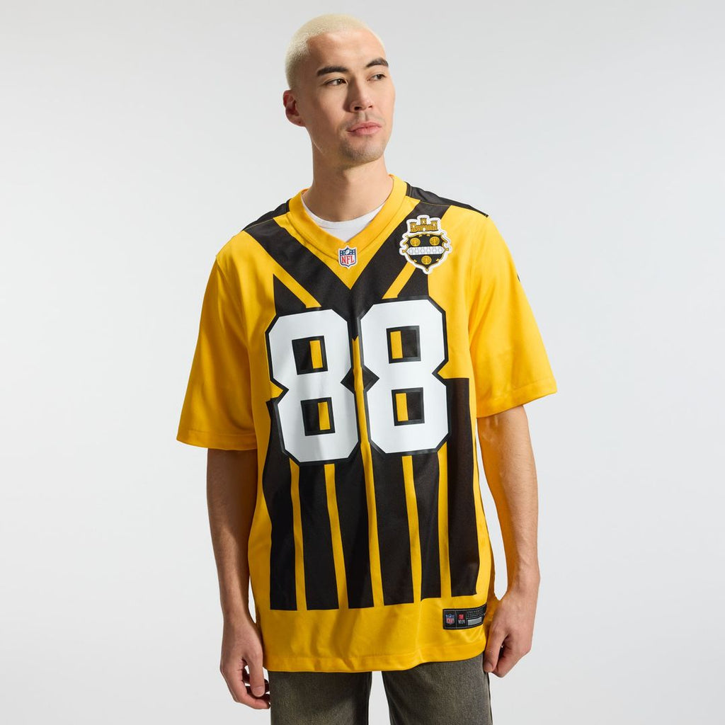 Pittsburgh Steelers Pat Freiermuth Black Game Jersey