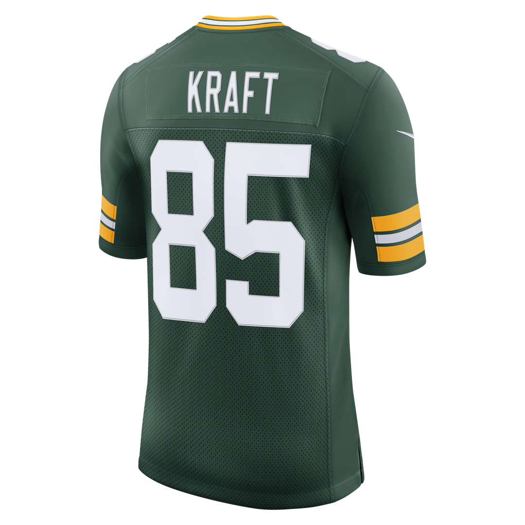 Green Bay Packers Tucker Kraft Green Vapor Untouchable Stitched Limited Jersey