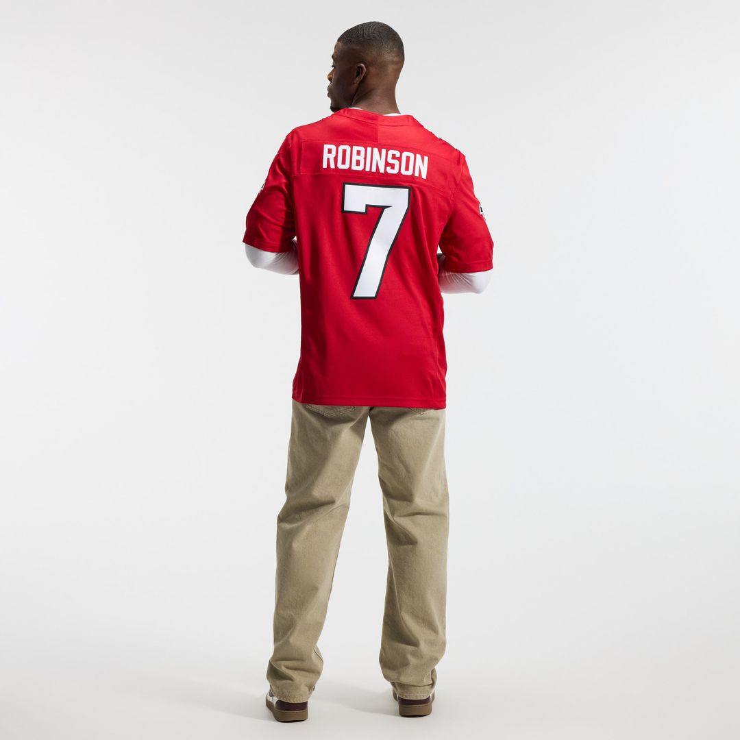 Atlanta Falcons Bijan Robinson Black Alternate Throwback Vapor F.U.S.E. Stitched Limited Jersey