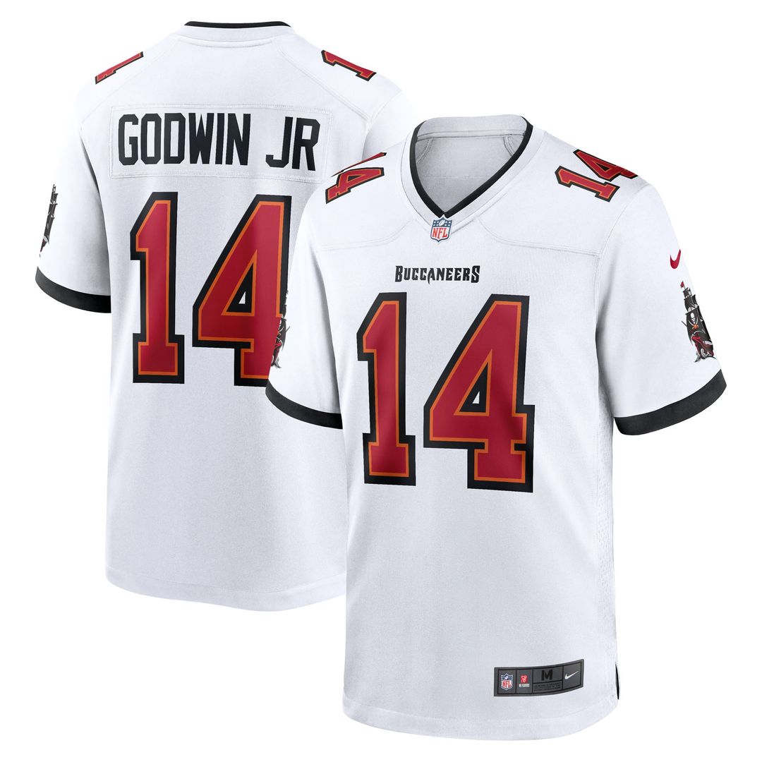 Tampa Bay Buccaneers Chris Godwin Jr. Orange Alternate Game Player Jersey