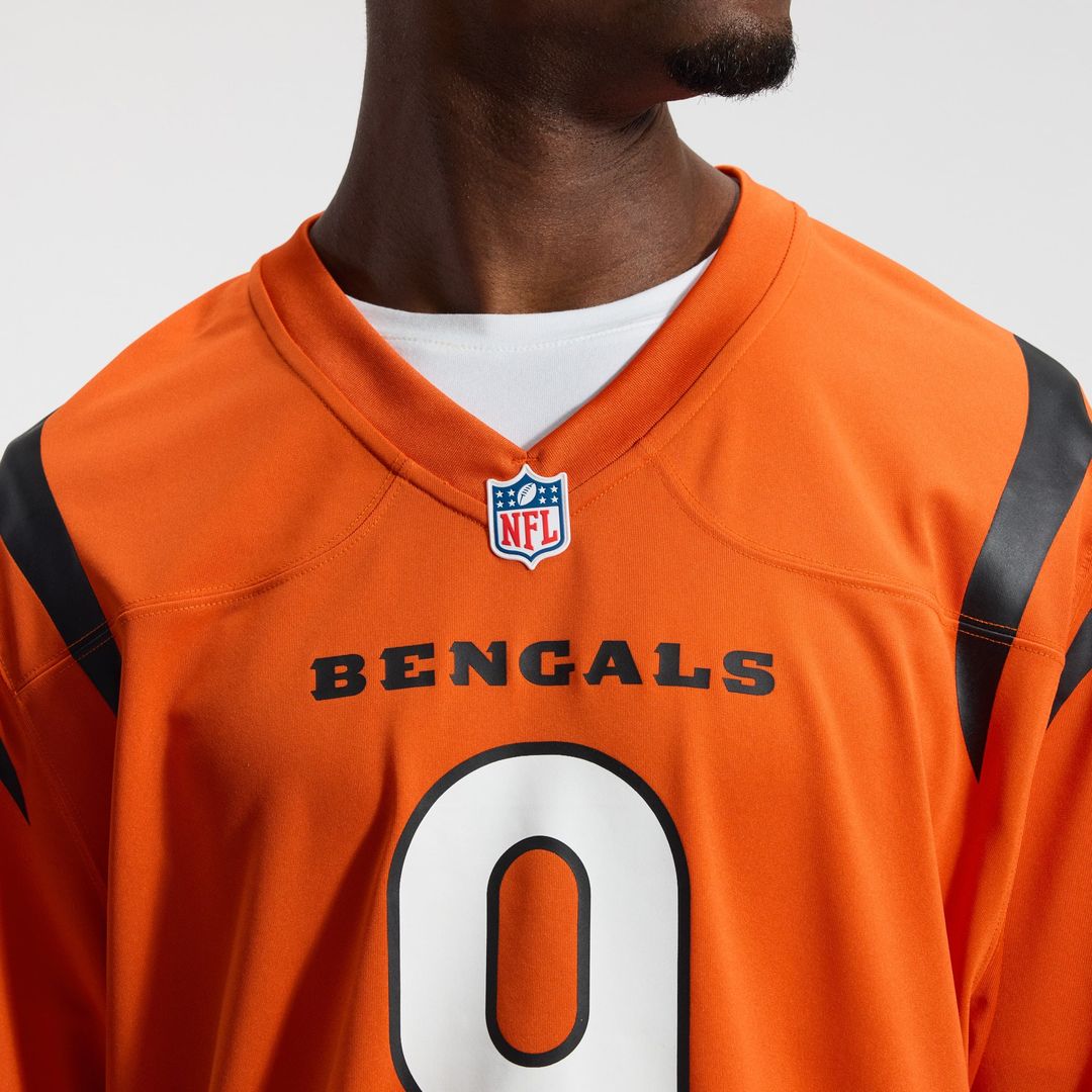 Cincinnati Bengals Joe Burrow White Game Jersey